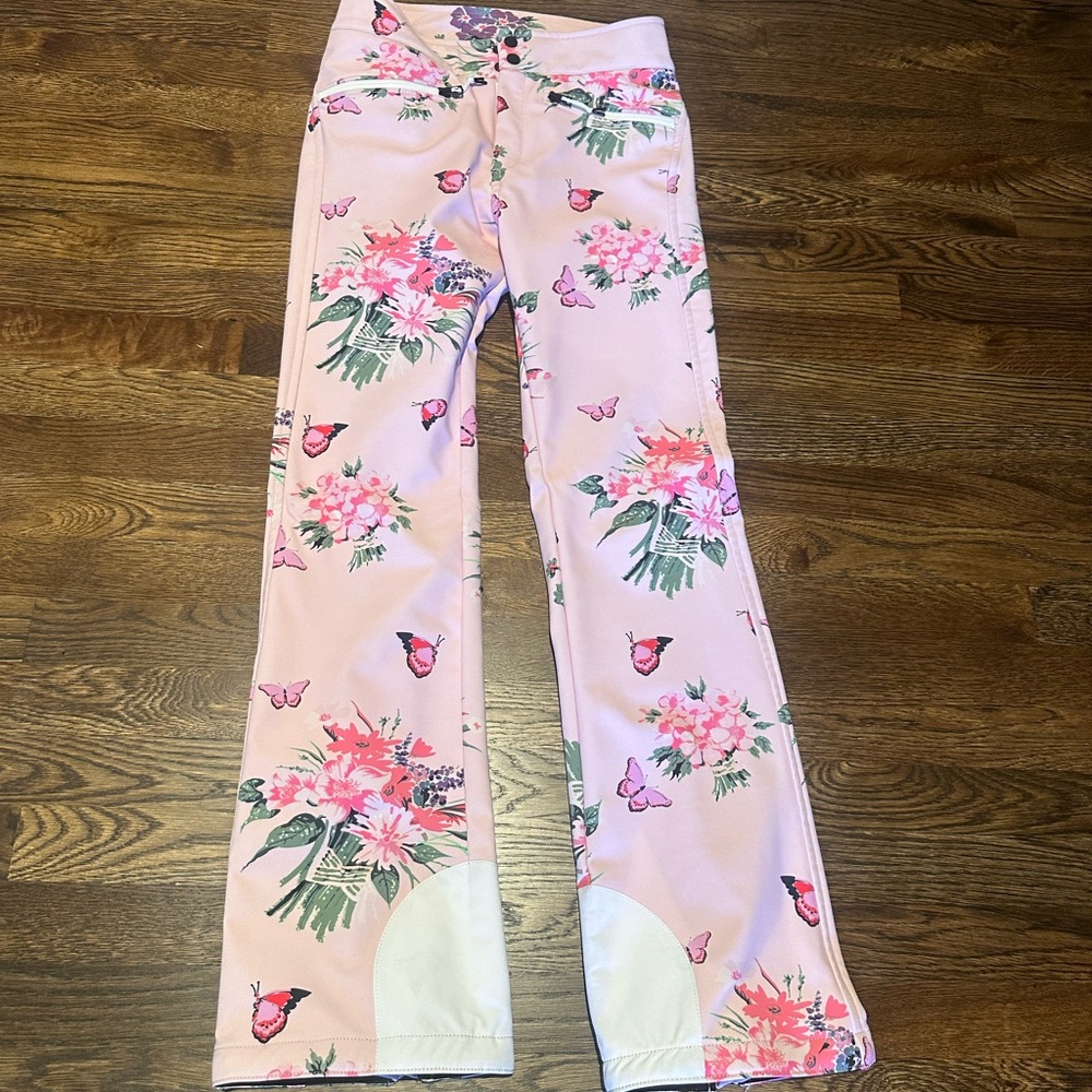 LoveShackFancy × BOGNER FIRE+ICE Ireen floral-print ski pants